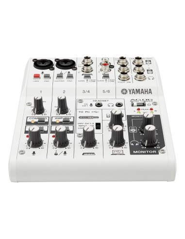 Yamaha AG06 6 canali Bianco