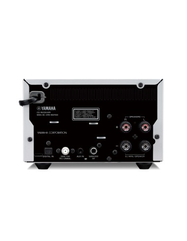 Yamaha MCR-B370D Microsistema audio per la casa 30 W Nero