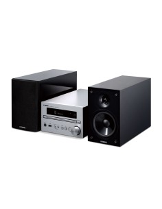 Yamaha MCR-B370D Microsistema audio per la casa 30 W Nero, Argento