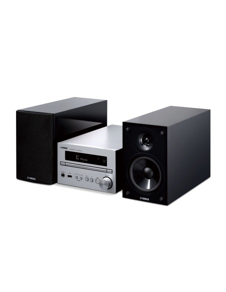 Yamaha MCR-B370D Microsistema audio per la casa 30 W Nero, Argento