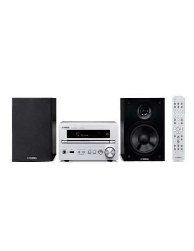 Yamaha MCR-B370D Microsistema audio per la casa 30 W Nero, Argento