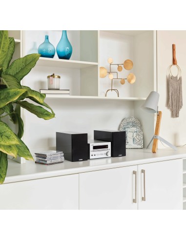 Yamaha MCR-B370D Microsistema audio per la casa 30 W Nero, Argento