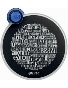 Imetec bs3 300 Nero, Bianco Bilancia pesapersone elettronica