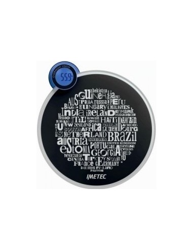 Imetec bs3 300 Nero, Bianco Bilancia pesapersone elettronica