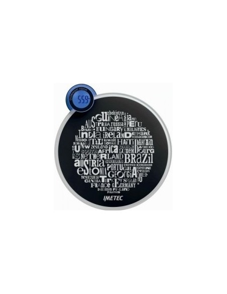 Imetec bs3 300 Nero, Bianco Bilancia pesapersone elettronica