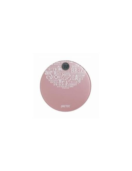 Imetec BS2 200 Rosa Bilancia pesapersone elettronica