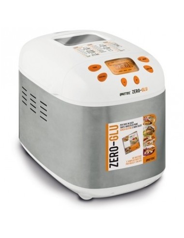 Imetec ZERO GLU macchina per il pane 920 W Acciaio inox, Bianco