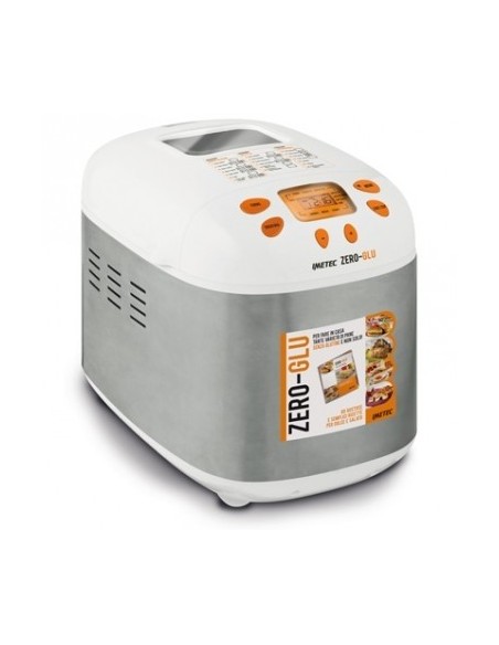 Imetec ZERO GLU macchina per il pane 920 W Acciaio inox, Bianco