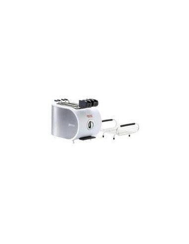 Imetec Dolcevita TS7 7281 2 fetta e 500 W Argento, Bianco