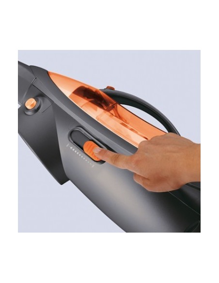 Imetec MAX POWER 1600W Aspirapolvere elettrica Senza sacchetto 0,7 L Grafite, Arancione
