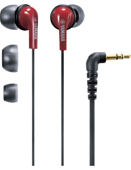 Yamaha EPH-20 Cuffie Cablato In-ear MUSICA Nero, Marrone