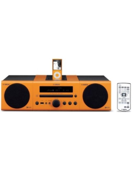 Yamaha MCR-040 Mini impianto audio domestico 30 W Arancione