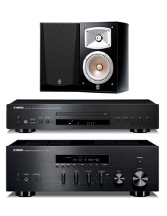 Yamaha HIFI316 amplificatore audio 2.0 canali Casa Nero