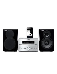 Yamaha MCR-332 Mini impianto audio domestico 60 W Nero, Argento