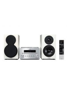 Yamaha MCR-550 Microsistema audio per la casa 64 W Argento, Bianco