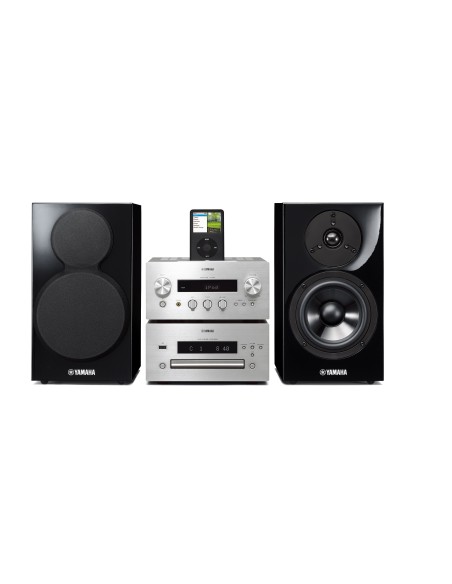 Yamaha MCR-840 sistema home cinema 130 W Nero, Argento