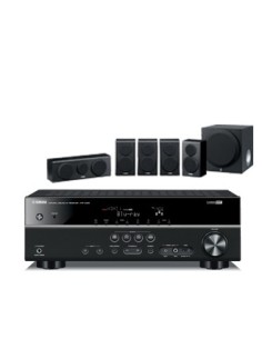 Yamaha YHT-398 sistema home cinema 5.1 canali 500 W Nero