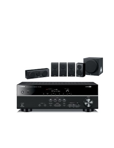 Yamaha YHT-398 sistema home cinema 5.1 canali 500 W Nero