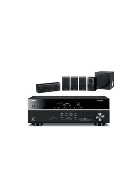 Yamaha YHT-398 sistema home cinema 5.1 canali 500 W Nero