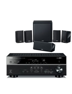 Yamaha YHT-498 sistema home cinema 5.1 canali 1650 W Nero