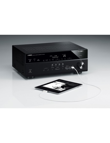 Yamaha RX-V673 90 W 7.2 canali Surround Compatibilità 3D Nero