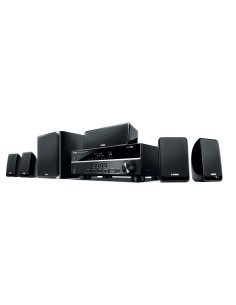 Yamaha YHT-298 sistema home cinema 5.1 canali 500 W Compatibilità 3D Nero