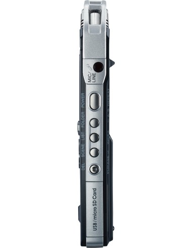 Yamaha POCKETRAK W24 dittafono Memoria interna e scheda di memoria Nero