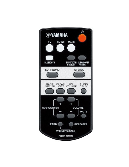 Yamaha YAS-203 Nero 2.1 canali 200 W