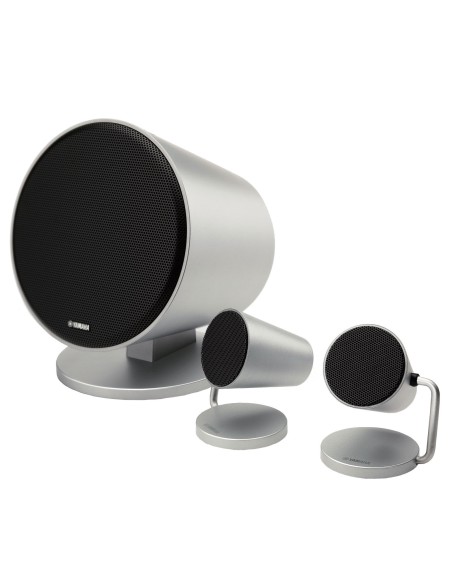 Yamaha NX-B150 set di altoparlanti 29 W Home theatre Argento 2.1 canali 1-via 14 W Bluetooth