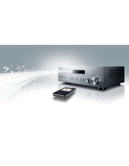 Yamaha R-N301 100 W 2.0 canali Stereo Argento