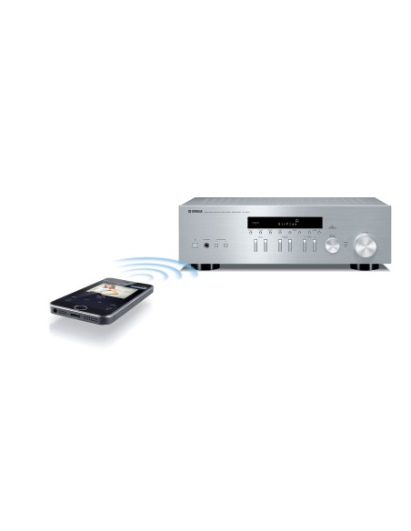 Yamaha R-N301 100 W 2.0 canali Stereo Argento