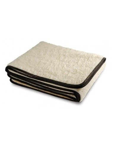 Imetec 16037 scaldaletto Coperta elettrica 150 W Nero, Bianco Lana