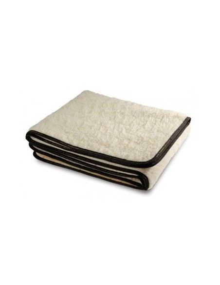 Imetec 16037 scaldaletto Coperta elettrica 150 W Nero, Bianco Lana
