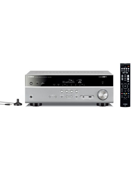 Yamaha RX-V579 7.2 canali Surround Compatibilità 3D Argento