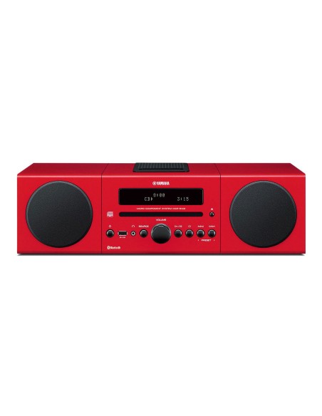 Yamaha MCR-B142 Microsistema audio per la casa 30 W Rosso