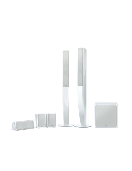 Yamaha NS-PA40 set di altoparlanti Home theatre Bianco 5.1 canali 60 W