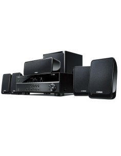 Yamaha BD-Pack 196 sistema home cinema 5.1 canali 600 W Compatibilità 3D Nero