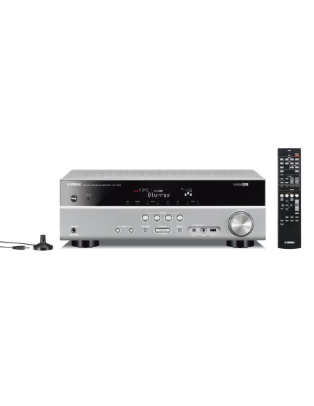 Yamaha RX-V375 70 W 5.1 canali Surround Compatibilità 3D Titanio