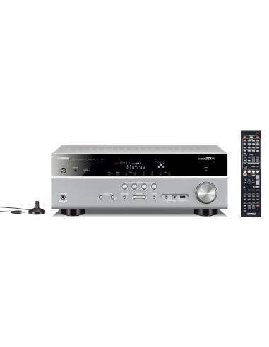 Yamaha RX-V475 80 W 5.1 canali Surround Compatibilità 3D Metallico