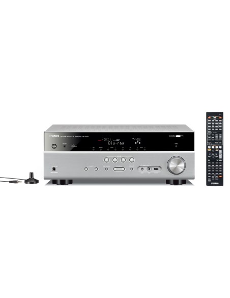 Yamaha RX-V475 80 W 5.1 canali Surround Compatibilità 3D Metallico