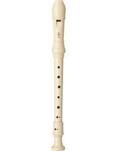 Yamaha YRS-23 Imboccatura a un'estremità (fischietto) Flauto dolce Soprano ABS sintetico Avorio