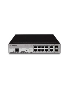 Yamaha SWR2311P-10G Gestito L2 10G Ethernet (100 1000 10000) Supporto Power over Ethernet (PoE) Nero, Argento