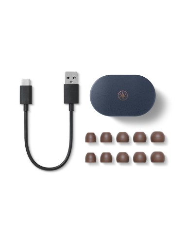 Yamaha TW-E7B Auricolare True Wireless Stereo (TWS) In-ear Musica e Chiamate Bluetooth Blu