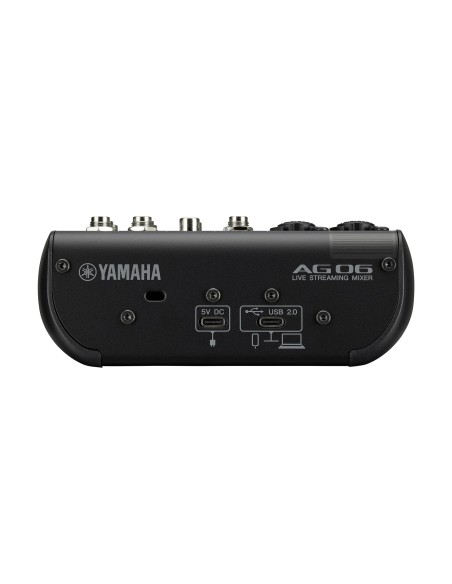 Yamaha AG06MK2 6 canali Nero