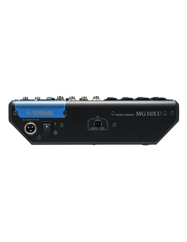 Yamaha MG10XU mixer audio 10 canali Nero