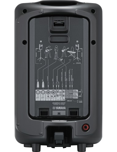 Yamaha Stagepas 400BT Sistema PA indipendente 400 W Nero