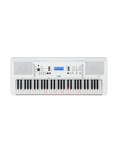 Yamaha EZ-300 tastiera MIDI 61 chiavi USB Argento, Bianco