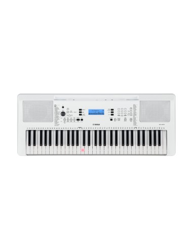 Yamaha EZ-300 tastiera MIDI 61 chiavi USB Argento, Bianco