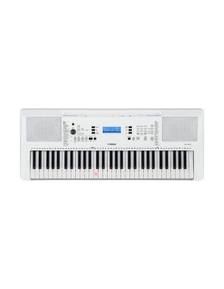Yamaha EZ-300 tastiera MIDI 61 chiavi USB Argento, Bianco