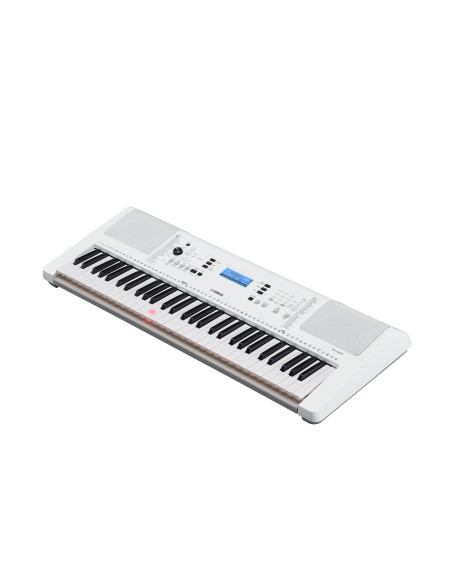 Yamaha EZ-300 tastiera MIDI 61 chiavi USB Argento, Bianco